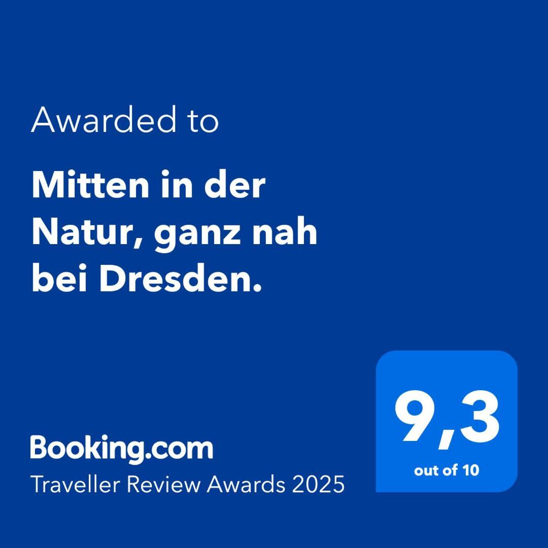 Mitten In Der Natur, Ganz Nah Bei Dresden. 반넨비츠 외부 사진